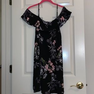 Black floral print 1. State sundress size small